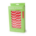 Party Food Grade Color Drinking Paper Straw,Disposable Paper Wrapped Straw